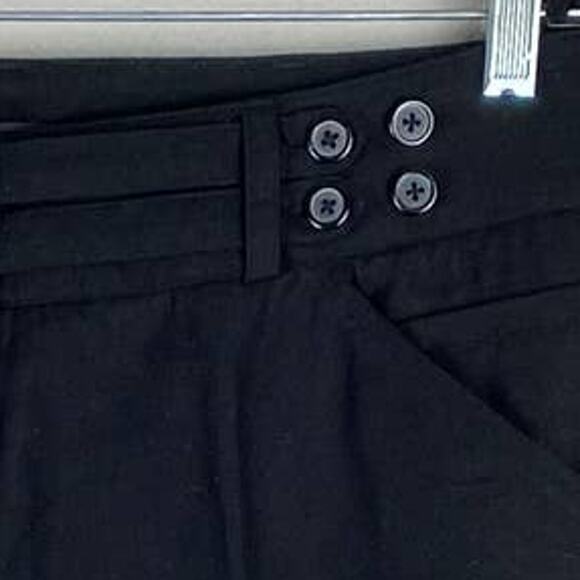 Robert Rodriguez Pleated Straight Leg Black Dress Pants Women's Size 10 EUC - Picture 3 of 9